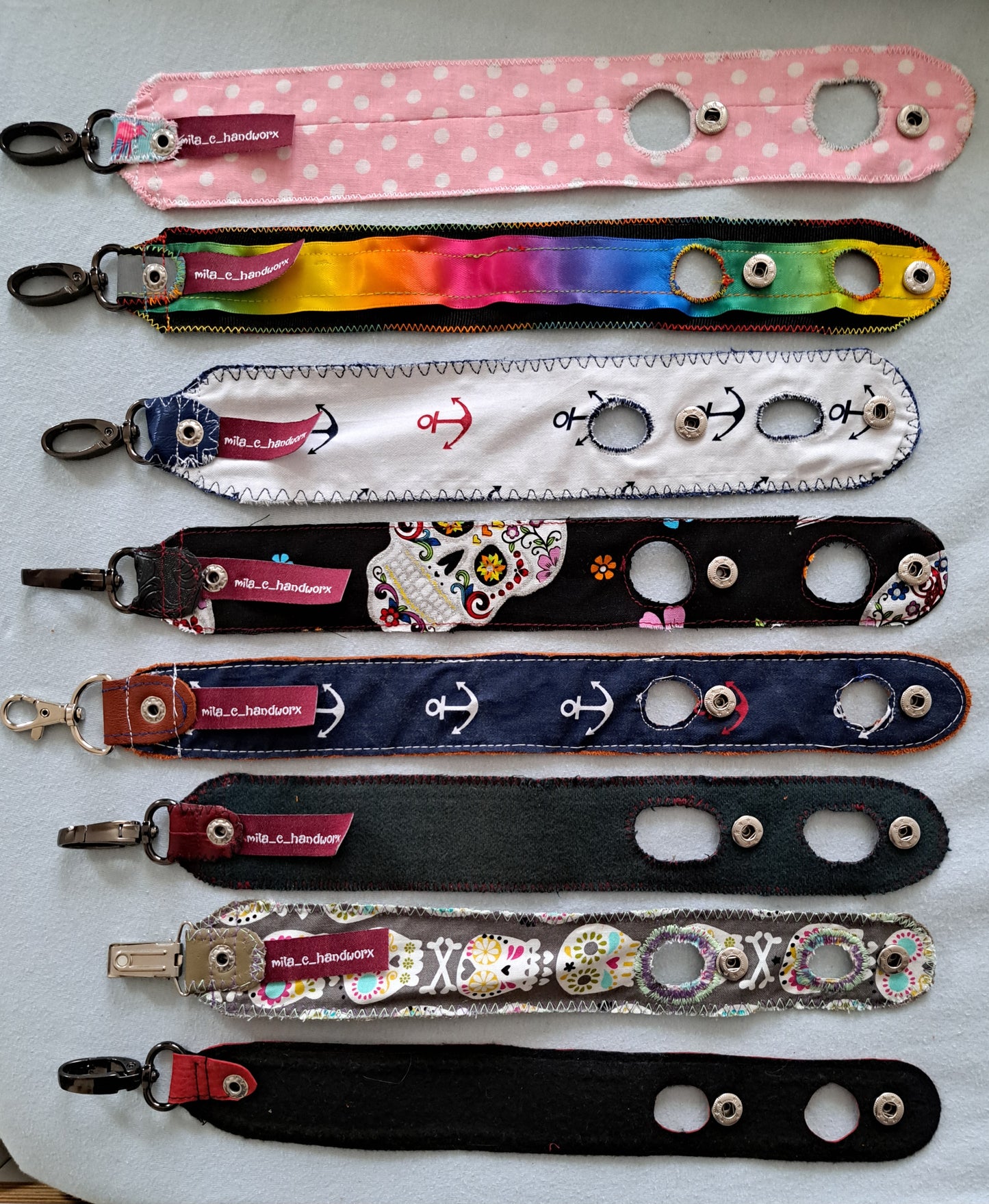 "?"-Halter mit Karabiner