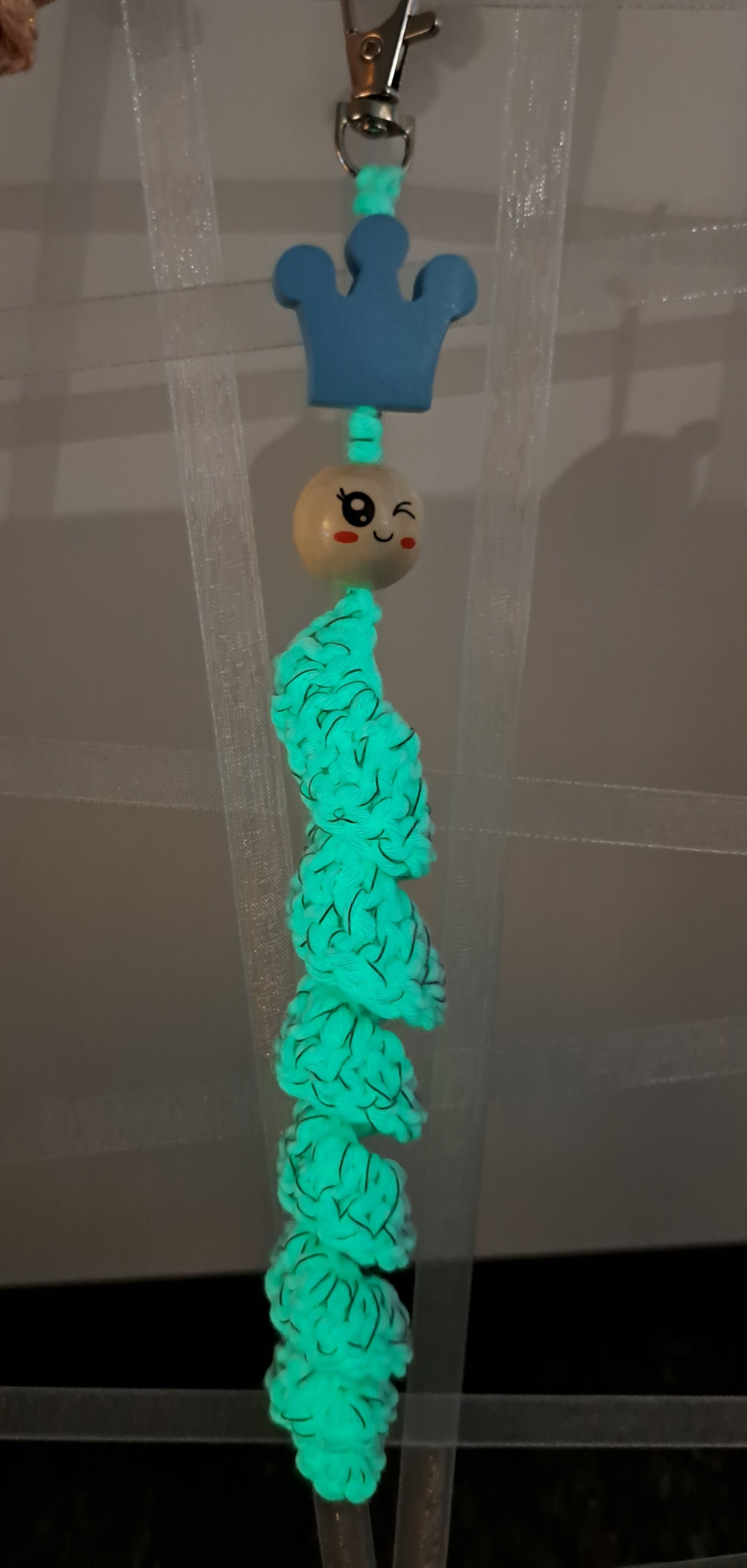 Sorgenwürmchen Blau