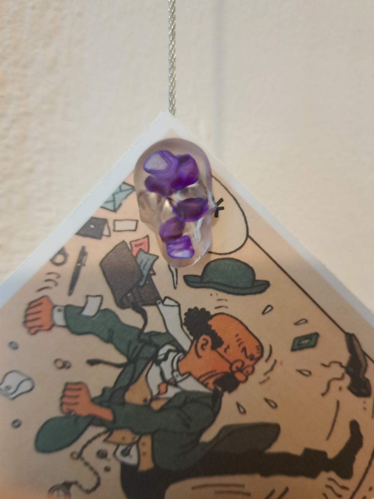 Drahtseil mit Magneten