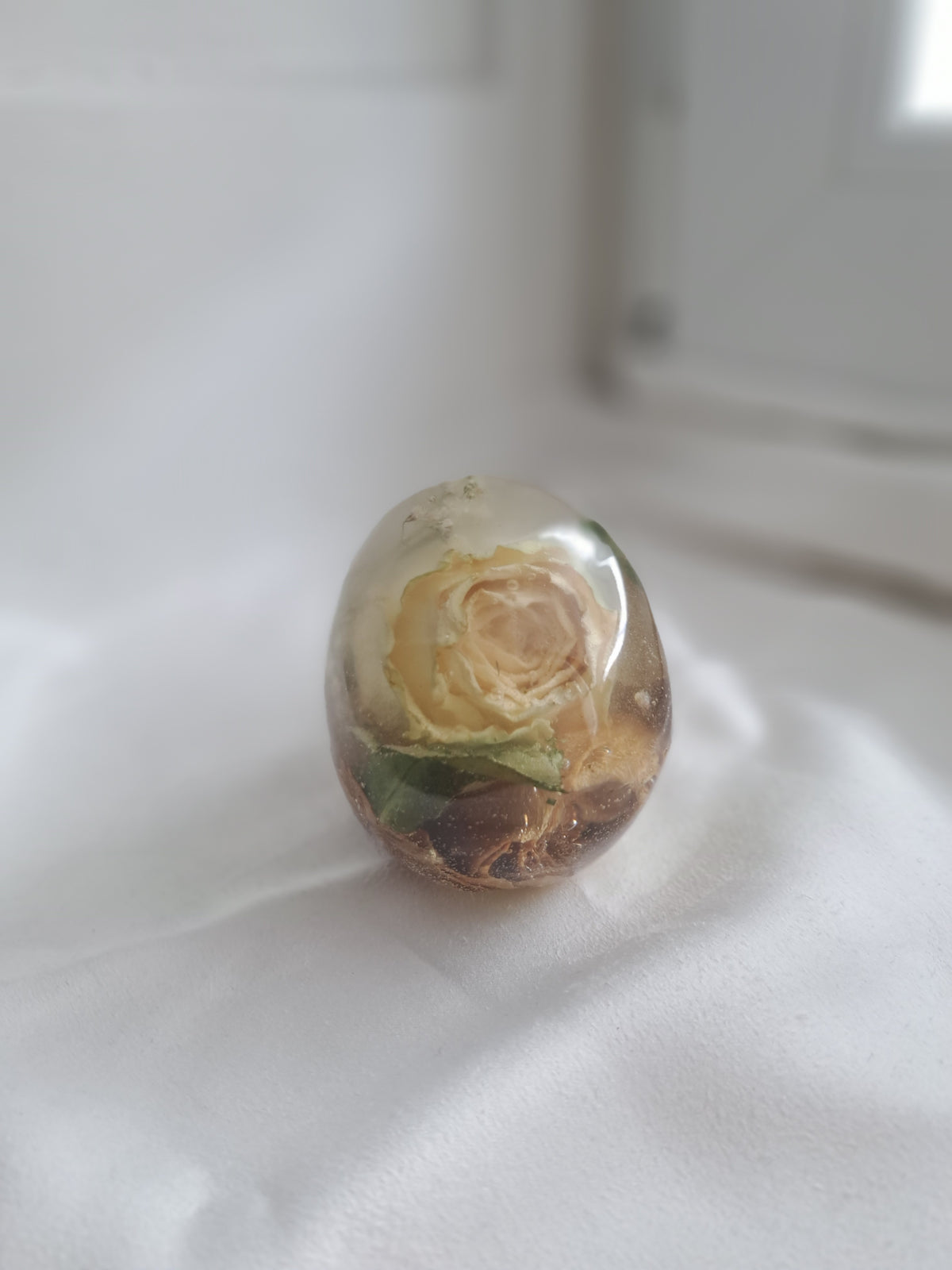 Dekoschädel Rosen