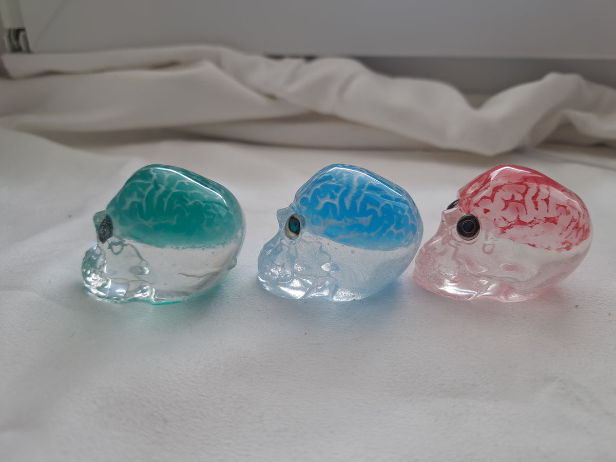 Dekoschädel Brain