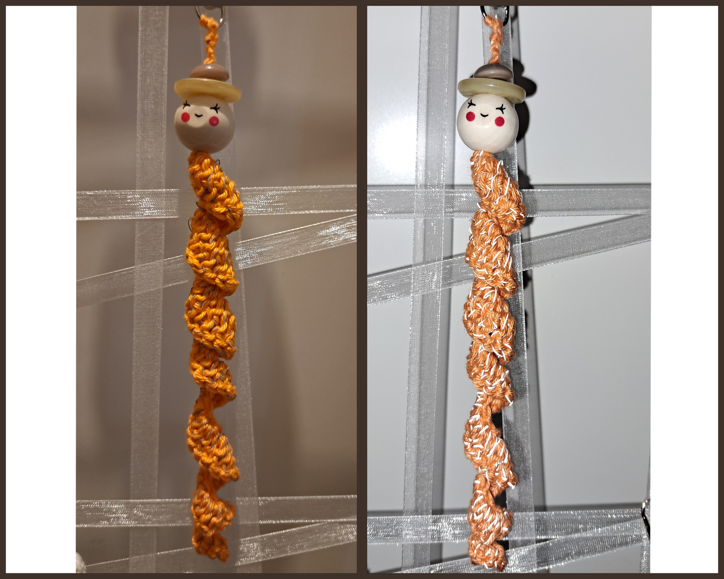 Sorgenwürmchen Orange