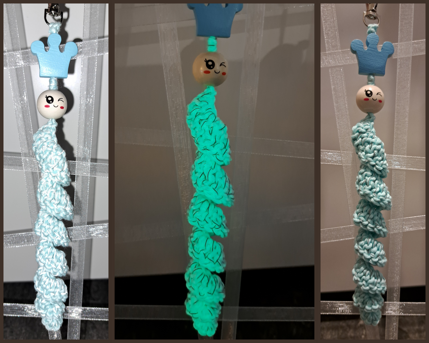 Sorgenwürmchen Blau