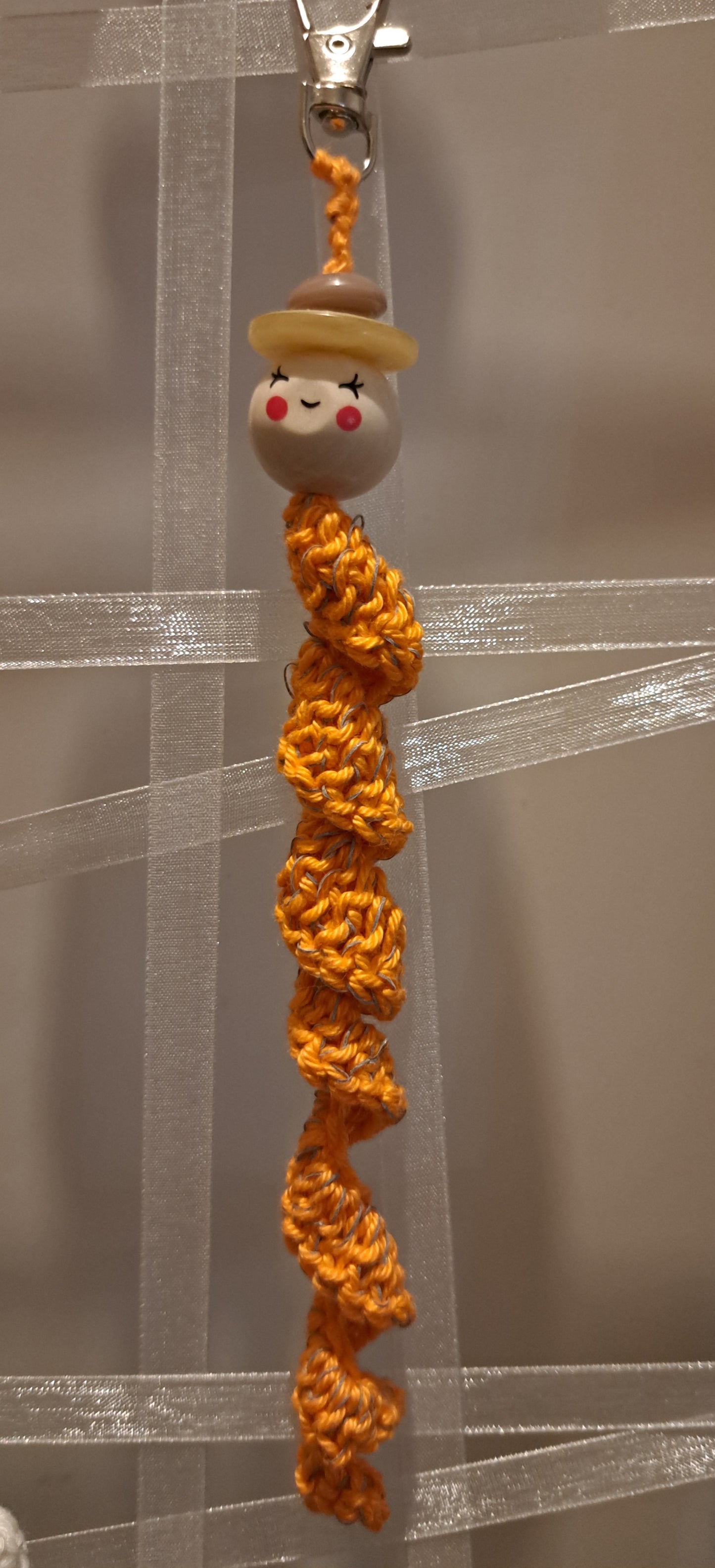 Sorgenwürmchen Orange