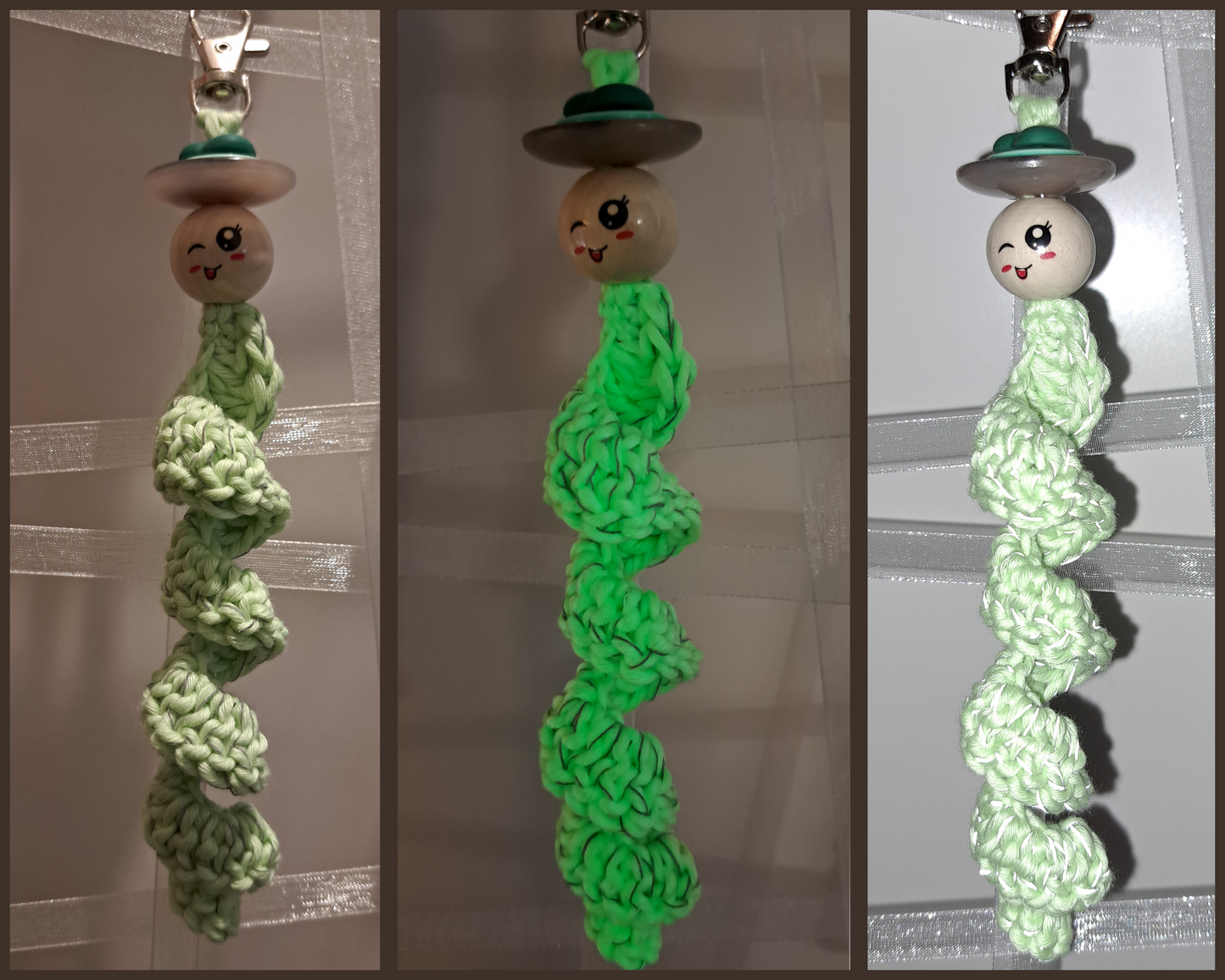 Sorgenwürmchen Grün