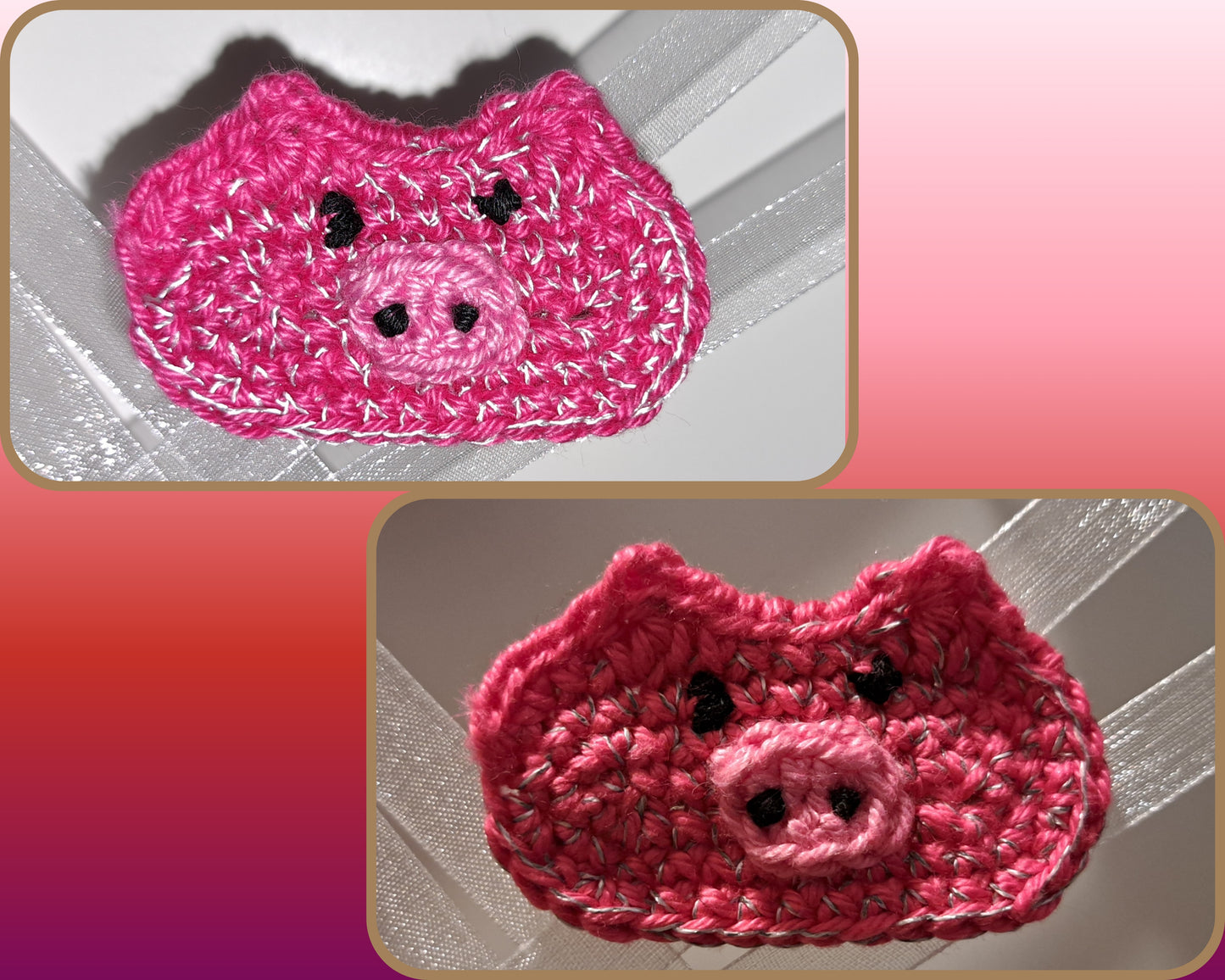 Haarspange Schweinchen