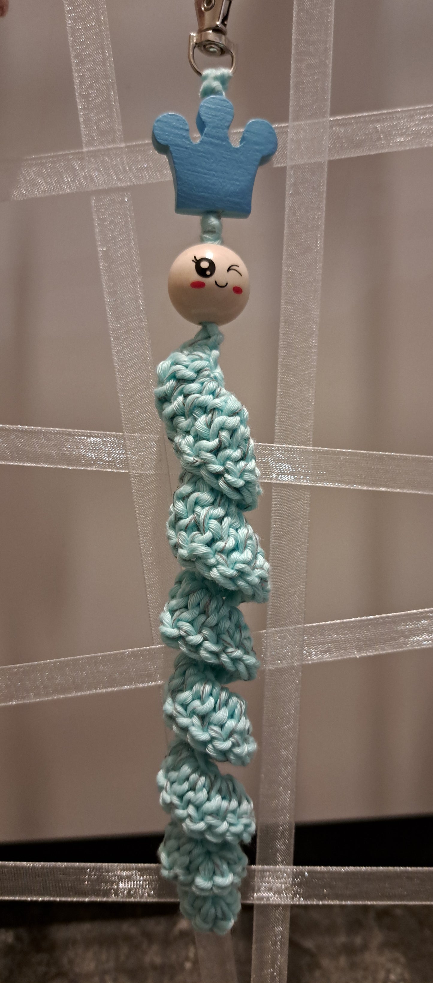 Sorgenwürmchen Blau