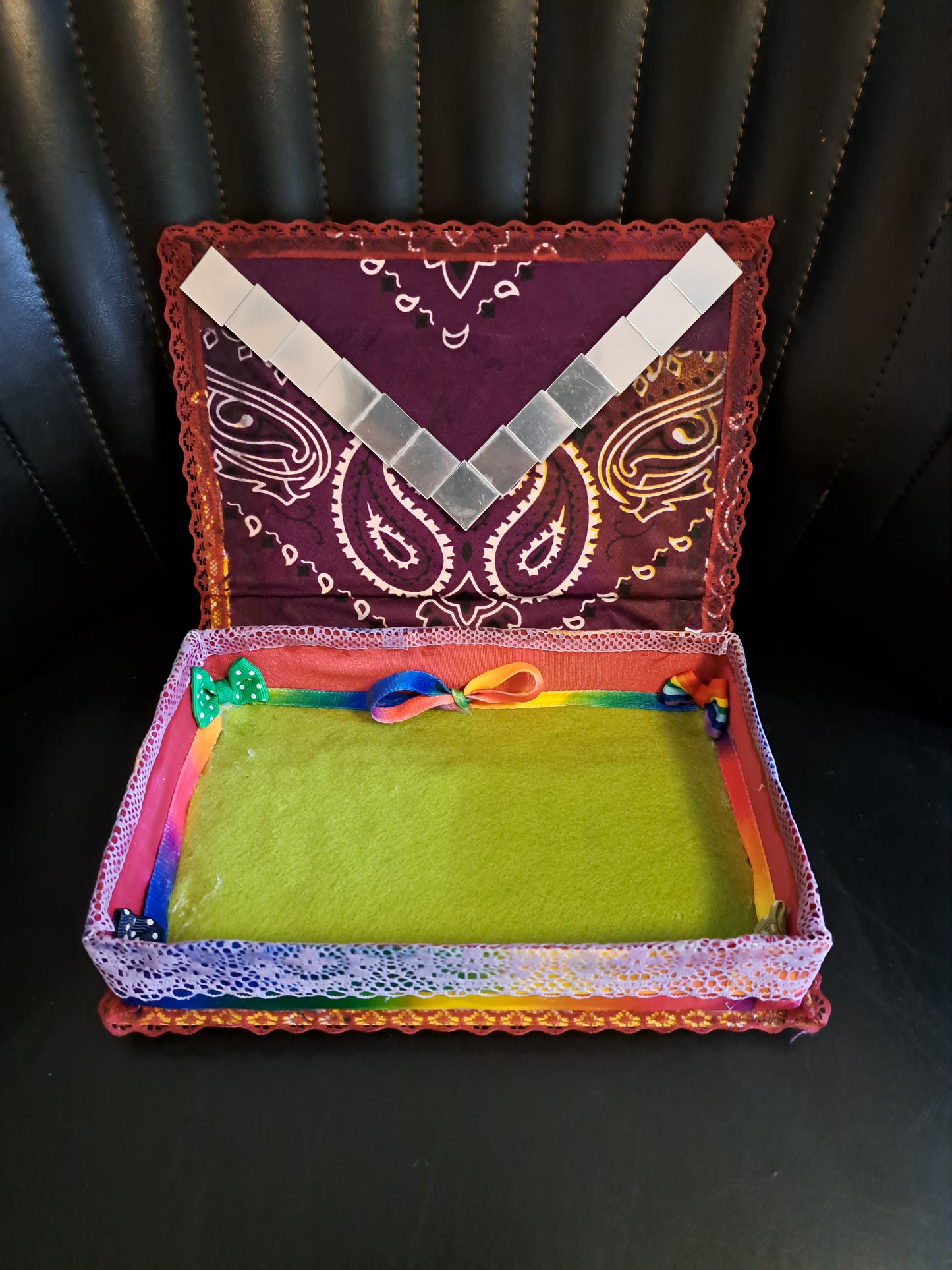 Schmuckkästchen Hippie