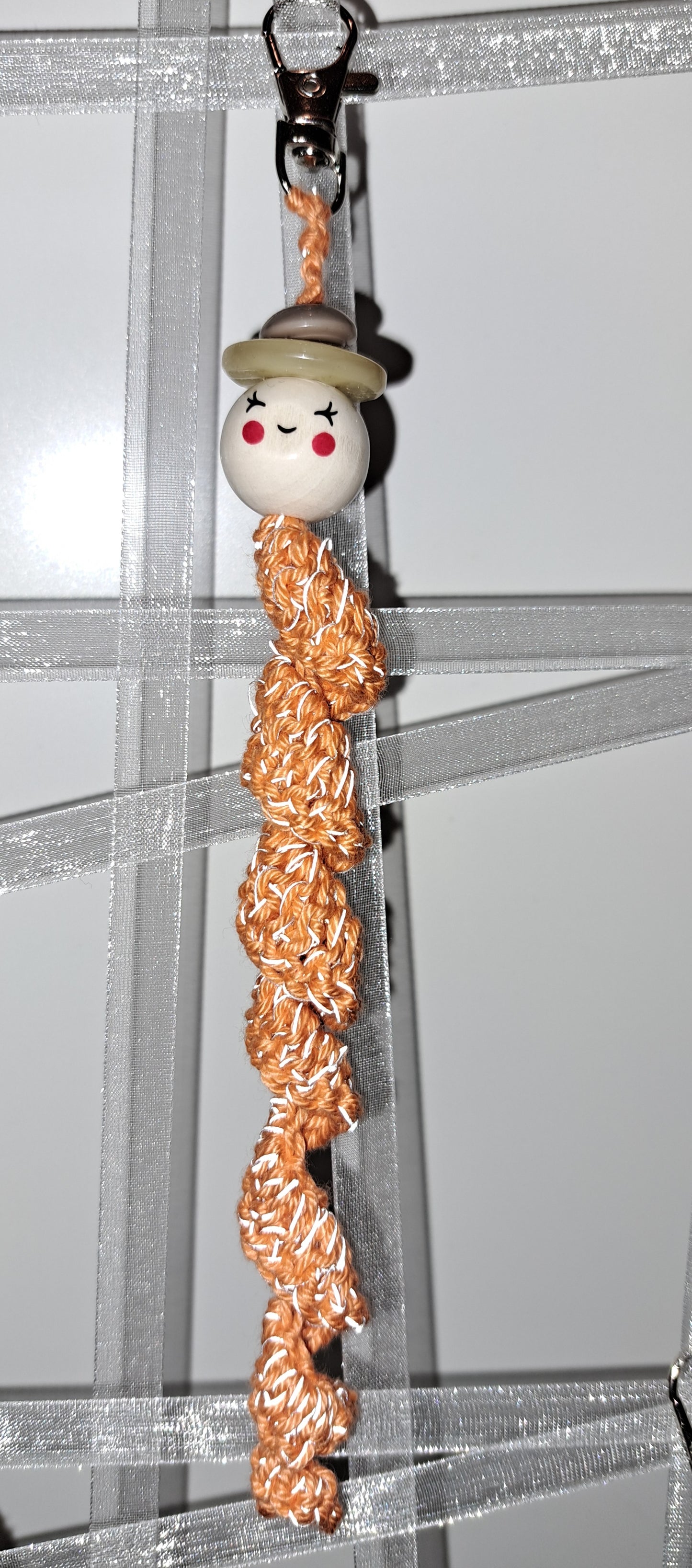 Sorgenwürmchen Orange