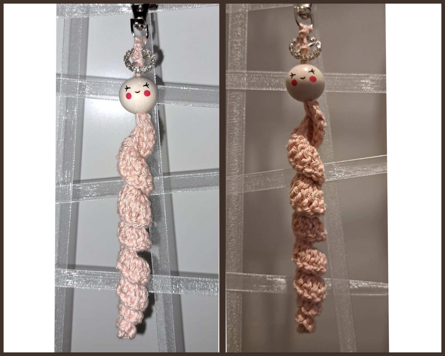 Sorgenwürmchen Altrosa