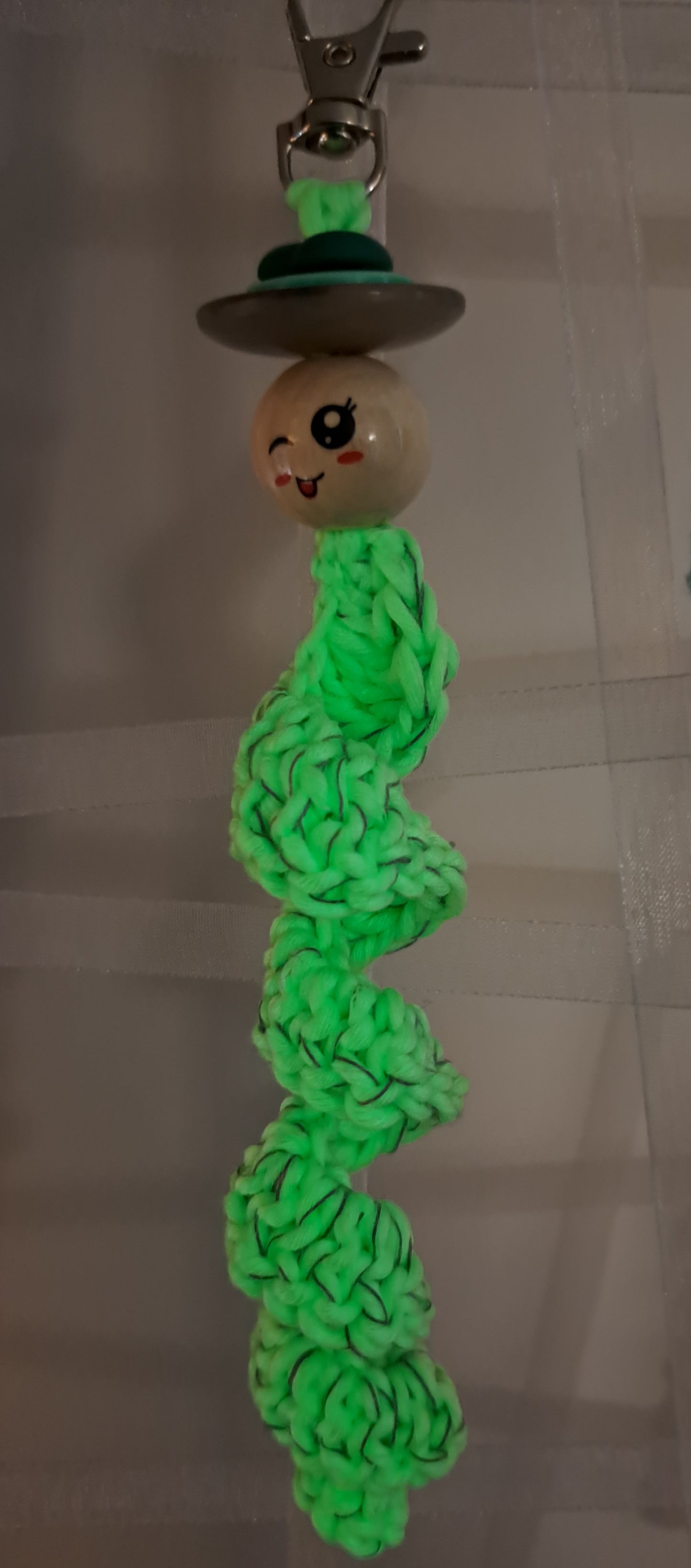 Sorgenwürmchen Grün